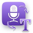 プログラムのアイコン：Transcribe. Voice to text…