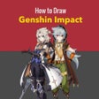 Иконка программы: How to Draw Genshin Impac…