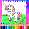 程序图标：Coloring Horse Pony Rainb…