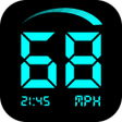 Icoon van programma: Gps Speedometer: speed tr…