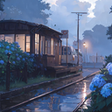 프로그램 아이콘: Blue Rainy Season Live Wa…
