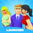 أيقونة البرنامج: Love Triangle Launcher