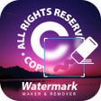プログラムのアイコン：Watermark Camera: Add  Re…