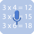 Voice Multiplication Table