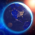 プログラムのアイコン：3D Earth  Real Moon. Live…