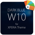 程序图标：Dark Blue W10 for XPERIA …