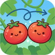 Icoon van programma: Two Tomatoes: Line Bump