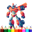 Robot Coloring Book