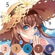 프로그램 아이콘: 画画游戏涂色游戏