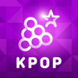 程序图标：포도알: KPOP 아이돌 최애 덕질 투표 포카