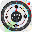 程序图标：GPS compass map for Andro…