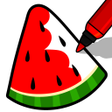 程序图标：Fruits Coloring book for …