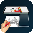 أيقونة البرنامج: Drawing - Draw Sketch  Tr…