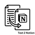程序图标：Text to Notion