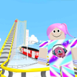 程序图标：Roller coaster obby parko…