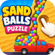 أيقونة البرنامج: Sand Ball Drop Puzzle