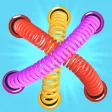 ไอคอนของโปรแกรม: Tangle Slinky: Sort Em Al…