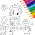 Иконка программы: Coloring Book: Tap  Paint