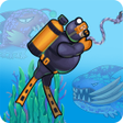 程序图标：Dive  Earn: Idle Fisher