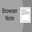 プログラムのアイコン：Browser Note