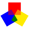 Primary colors icon