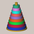 Icon of program: Hanoi Towers 3D