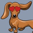 Weinermoji - Dachshund Emoji  Stickers icon