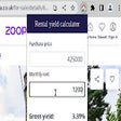 Rental Yield Calculator