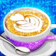 Иконка программы: Glitter Coffee - Sparkly …