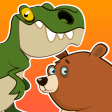 Baby Puzzles: Dinos  Animals