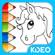 プログラムのアイコン：Kids Coloring  Animals Ga…
