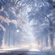 Ícone do programa: Road in Frozen Forest Liv…