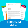 Ícone do programa: Letterhead Maker with PDF…