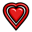 プログラムのアイコン：Valentine Heart  3D