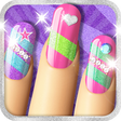 程序图标：Glitter Nail Salon: Girls…