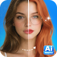 أيقونة البرنامج: AI Face Studio - Photo Ed…