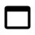 Blank New Tab icon