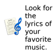 Icon of program: Find Song Lyrics