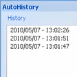 Icono de programa: AutoHistory for Word