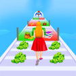 程序图标：Running Girl 3D Money Run…