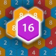 Programın simgesi: Hexa Block - Match 3 Puzz…