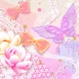 Cute Wallpaper Lacy Butterfly