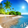 程序图标：Beach 4K Live Wallpaper