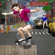 プログラムのアイコン：Street Skateboard Girl