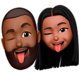 Ikon program: Memoji Black People Stick…