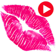 プログラムのアイコン：WASticker Kisses In love