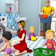 Иконка программы: Mother Games 3D: Triplet …
