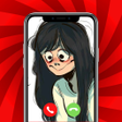 程序图标：MOMO fake video call and …