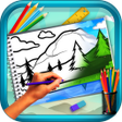 Icon of program: Learn to Draw Scenery  Na…