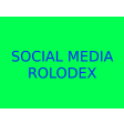 Social Media Rolodex - SOCIAL CAT